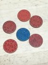 Item #167 — Vintage OPA Red Point Tokens