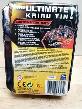 Item #520 — New Redakai Kairu Tin Sealed Pack photo 3 of 3