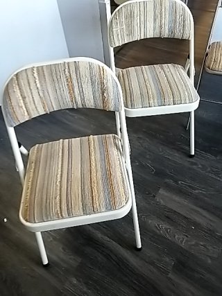 Item #57 — FOLDING Chairs photo 2 of 3