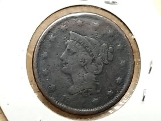 Item #71 — Large Cent, Unreadable date photo 2 of 3