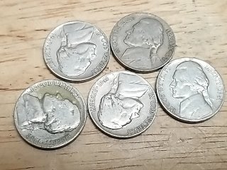 Item #195 — 1941 Jefferson Nickels