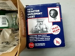 Item #465 — Box of Tractor Light Parts photo 2 of 3