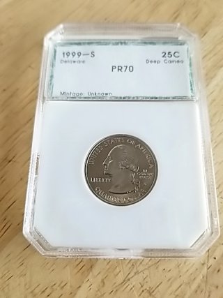 Item #302 — 1999-S Delaware Quarter photo 1 of 2