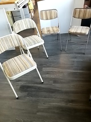Item #57 — FOLDING Chairs photo 1 of 3