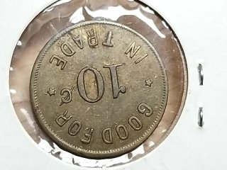 Item #69 — Vintage Daly's Tavern Bridgeport Token photo 2 of 2