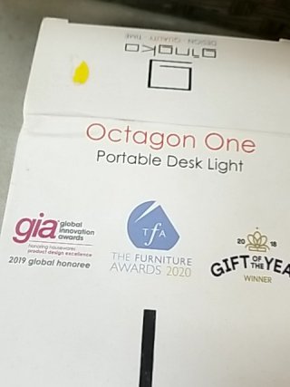 Item #122 — New Octagon One Portable Desk Light photo 2 of 4