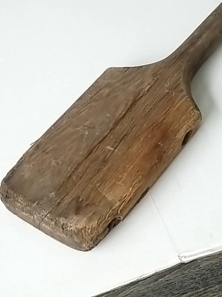 Item #423 — VINTAGE Wooden Paddle 40 inches long photo 2 of 4