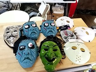 Item #207 — New Halloween Masks Lot photo 1 of 4
