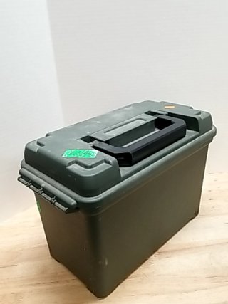 Item #81 — Ammo Can  Approx 14 by 10 by 8 inch photo 2 of 3