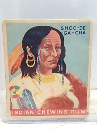Item #9 — Vintage Shoo-De-Ga-Cha Gum Card photo 1 of 2