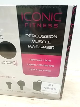Item #6 — New Iconic Fitness Percussion Massager photo 2 of 5
