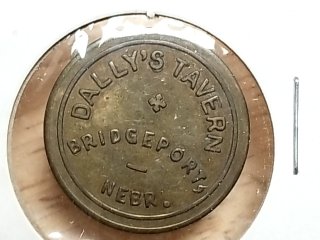 Item #69 — Vintage Daly's Tavern Bridgeport Token photo 1 of 2