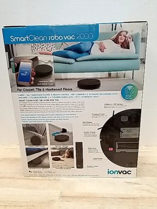 Item #5 — New Ionvac SmartClean Robo Vac 2000 photo 4 of 7
