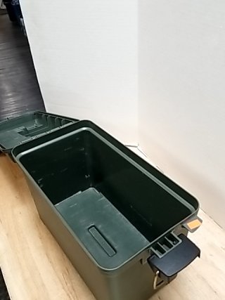 Item #81 — Ammo Can  Approx 14 by 10 by 8 inch photo 3 of 3