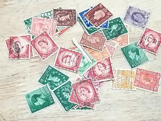 Item #130 — Vintage Postage Stamps Collection photo 1 of 5