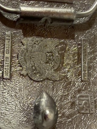 Item #511 — I'd Rather Be Hunting Hunter Guns Vintage 1978 The Great American Belt Buckle photo 4 of 5