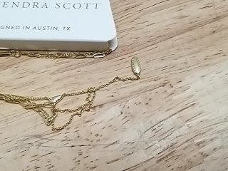 Item #16 — New Kendra Scott Gold Necklace photo 3 of 4