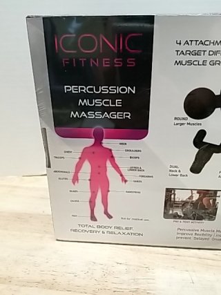 Item #6 — New Iconic Fitness Percussion Massager photo 5 of 5