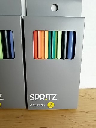 Item #326 — New Spritz Gel Pens 8-Color Set photo 2 of 2