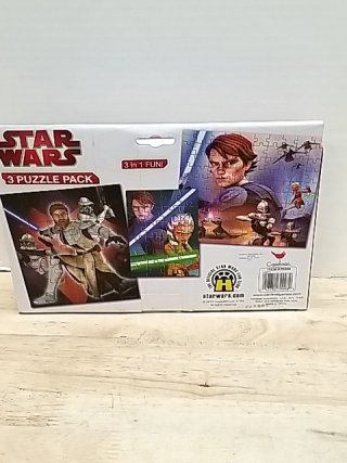 Item #42 — New Star Wars 3-in-1 Puzzle Pack photo 5 of 5