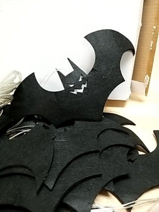Item #82 — New Halloween Bat String Lights w/ Remote photo 2 of 4