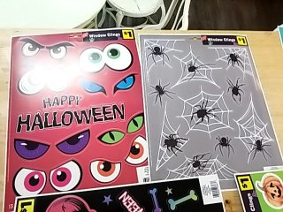 Item #212 — New Halloween Window Clings photo 3 of 5