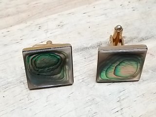 Item #146 — Abalone Shell Cufflinks photo 1 of 2