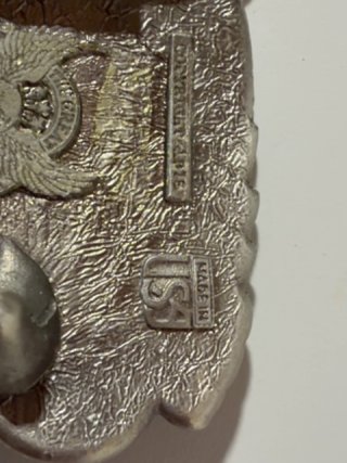 Item #511 — I'd Rather Be Hunting Hunter Guns Vintage 1978 The Great American Belt Buckle photo 3 of 5