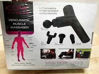 Item #150 — New Iconic Fitness Percussion Massager photo 2 of 2