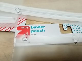 Item #337 — New Binder Pouches with Zippers photo 2 of 3