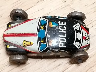 Item #30 — Vintage Police Toy Car 1.5 in photo 2 of 4