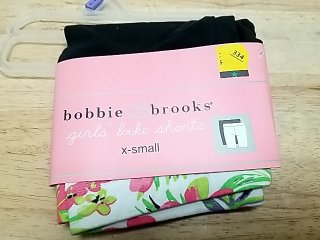 Item #334 — New Bobbie Brooks Girls Bike Shorts