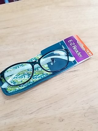 Item #550 — New E-Z Reader Reading Glasses +2.50 photo 2 of 2