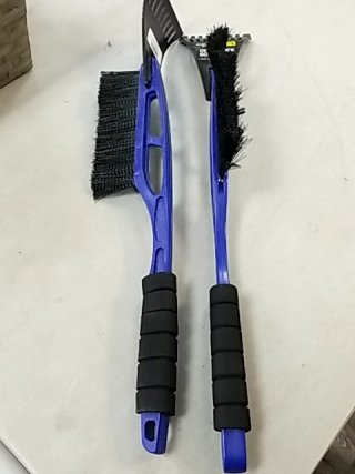 Item #491 — New Blue-handled wire brushes set