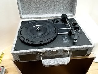 Item #53 — Victrola Journey Signature Record Player No power cord, sells as is photo 3 of 4