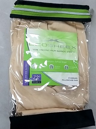 Item #494 — New Bamboo Pillowcase Pair in Packaging photo 1 of 2