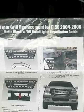 Item #442 — NEW vehicle part with instructions, Fits F150, 2004-2008 photo 2 of 3