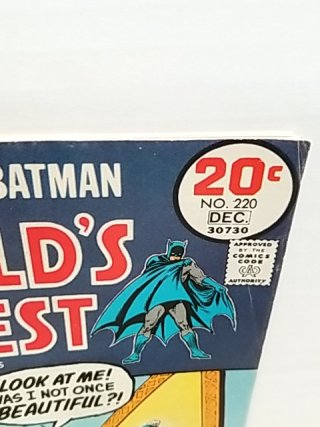 Item #134 — World's Finest Comics #220 photo 2 of 5