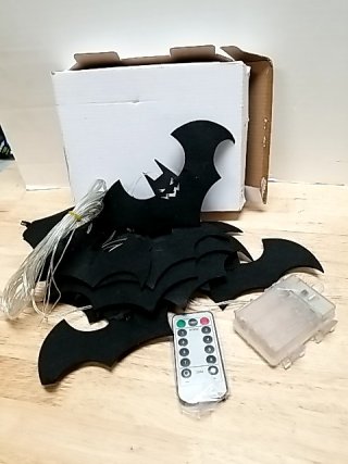 Item #33 — New Halloween Bat String Lights w/ Remote