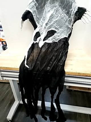 Item #46 — New Grim Reaper Halloween Decoration 6 foot photo 3 of 3