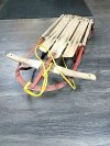 Item #111 — VINTAGE Wooden Sled, approx 40 inch photo 3 of 4