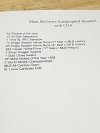 Item #1 — Mark McGwire Signed Baseball with COA photo 4 of 4