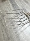 Item #117 — VINTAGE Metal Garden Pitchfork USA, 48 by 14 inch photo 2 of 5