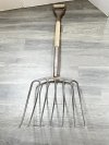 Item #117 — VINTAGE Metal Garden Pitchfork USA, 48 by 14 inch photo 1 of 5