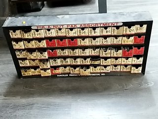 Item #116 — FILLED Nut & Bolt Organizer Cabinet, 32 by 16 by 4 inch