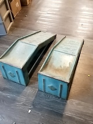 Item #118 — METAL Car Ramps Each 36 by 11 by 10 inch photo 3 of 3