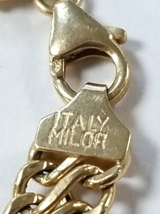 Item #3 — 18 KT Gold bracelet, 7 inch, 5 grams photo 3 of 5