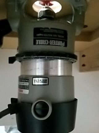 Item #30 — ROUTER table approx 48 by 40 by 32 inch photo 4 of 6