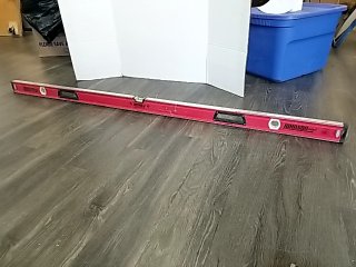 Item #107 — JOHNSON Level 48" Red Spirit Level 6 foot
