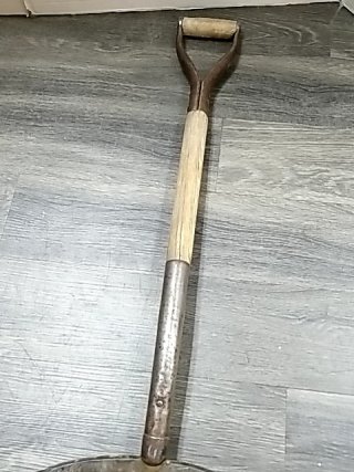 Item #117 — VINTAGE Metal Garden Pitchfork USA, 48 by 14 inch photo 4 of 5